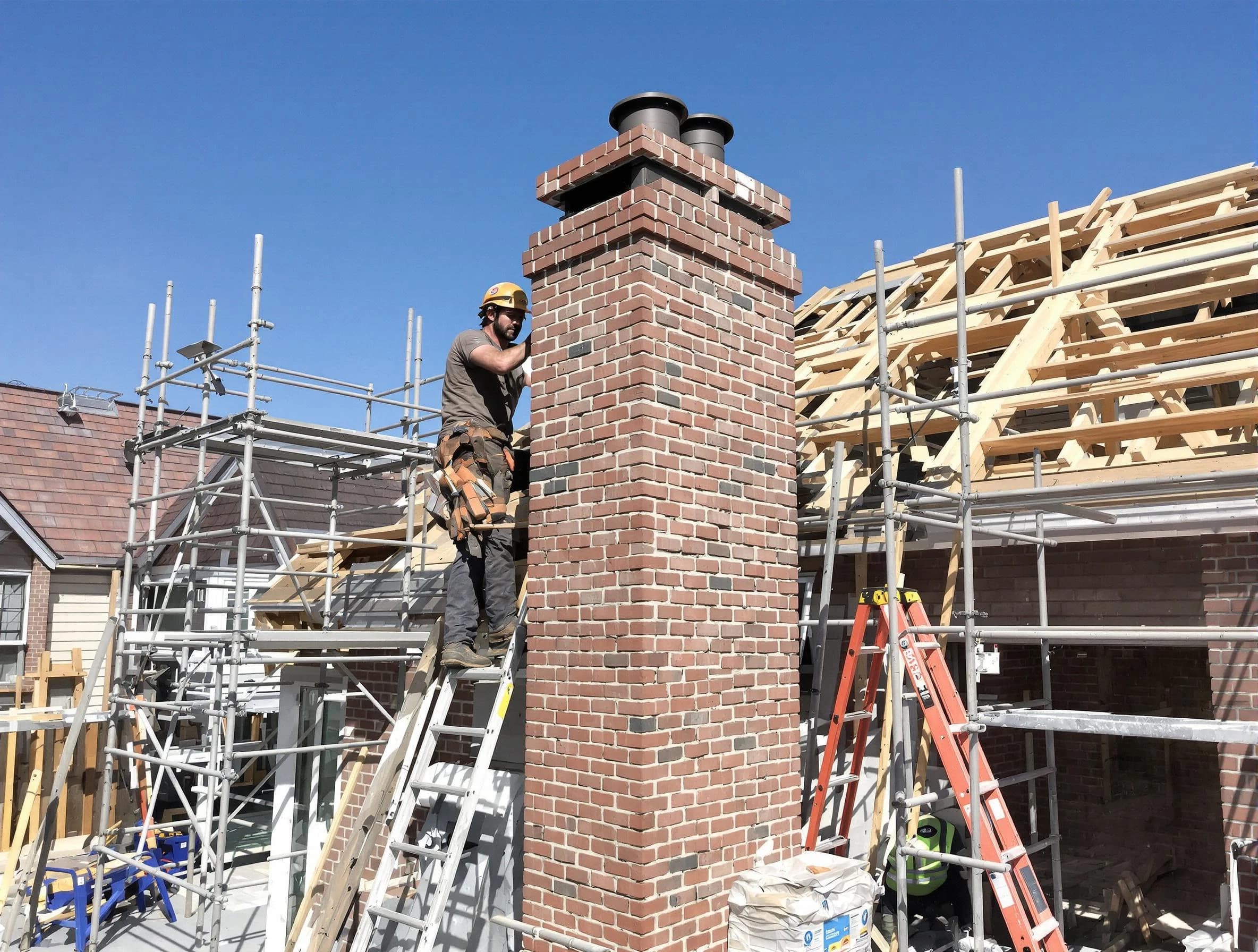 New chimney installation completed by Lake View Chimney Sweep in Lake View, AL
