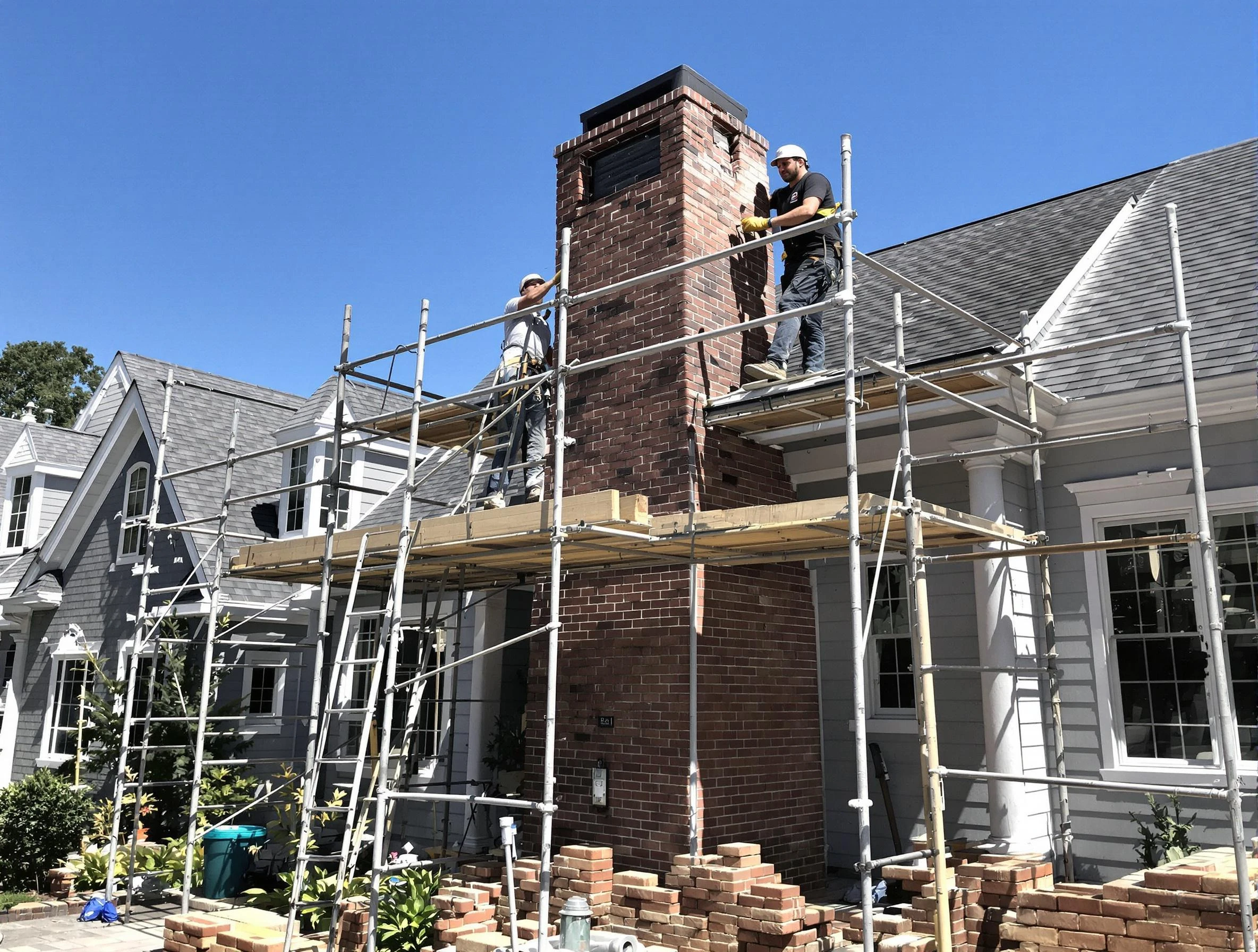 Chimney Rebuilding in Lake View