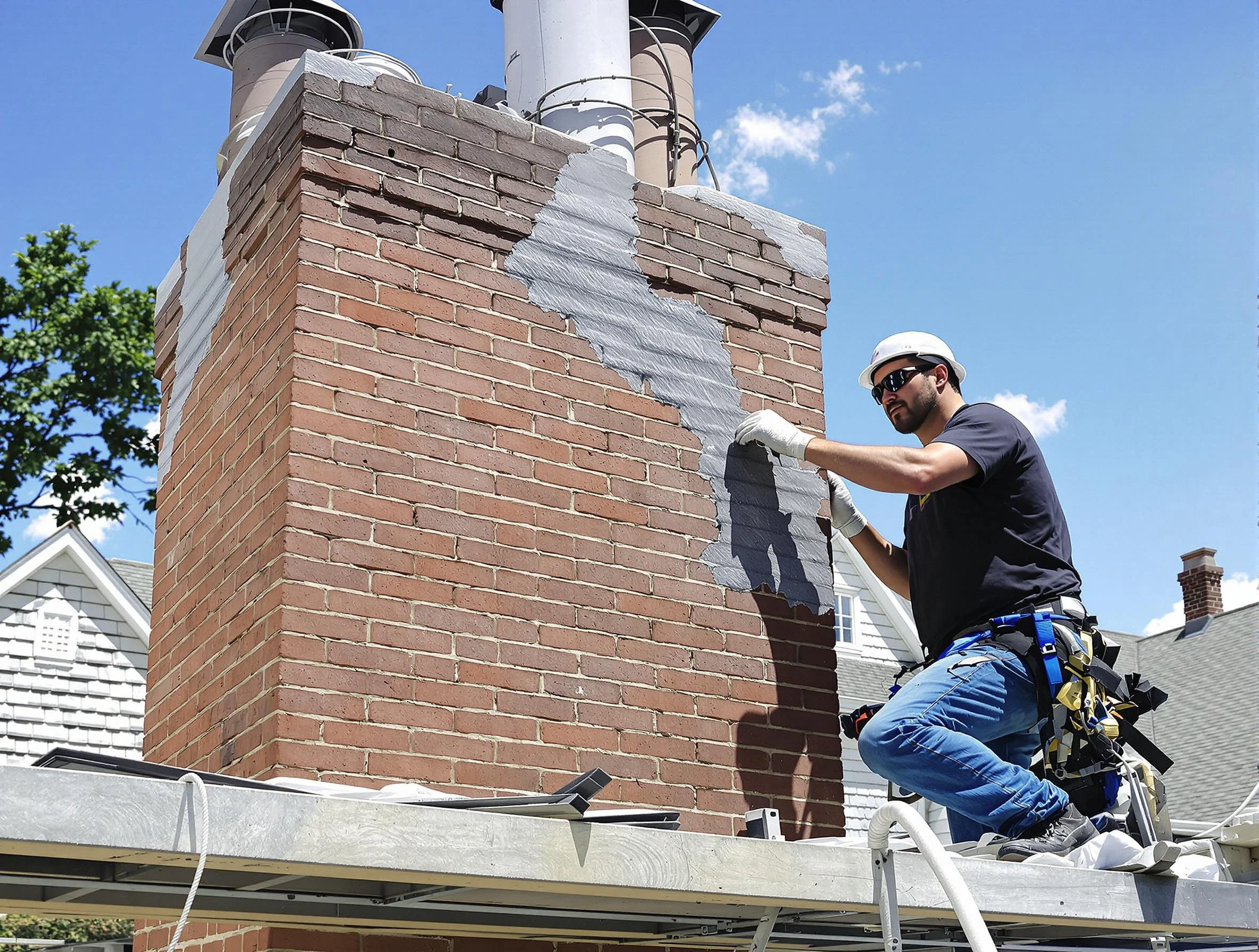 Chimney Restoration in Lake View