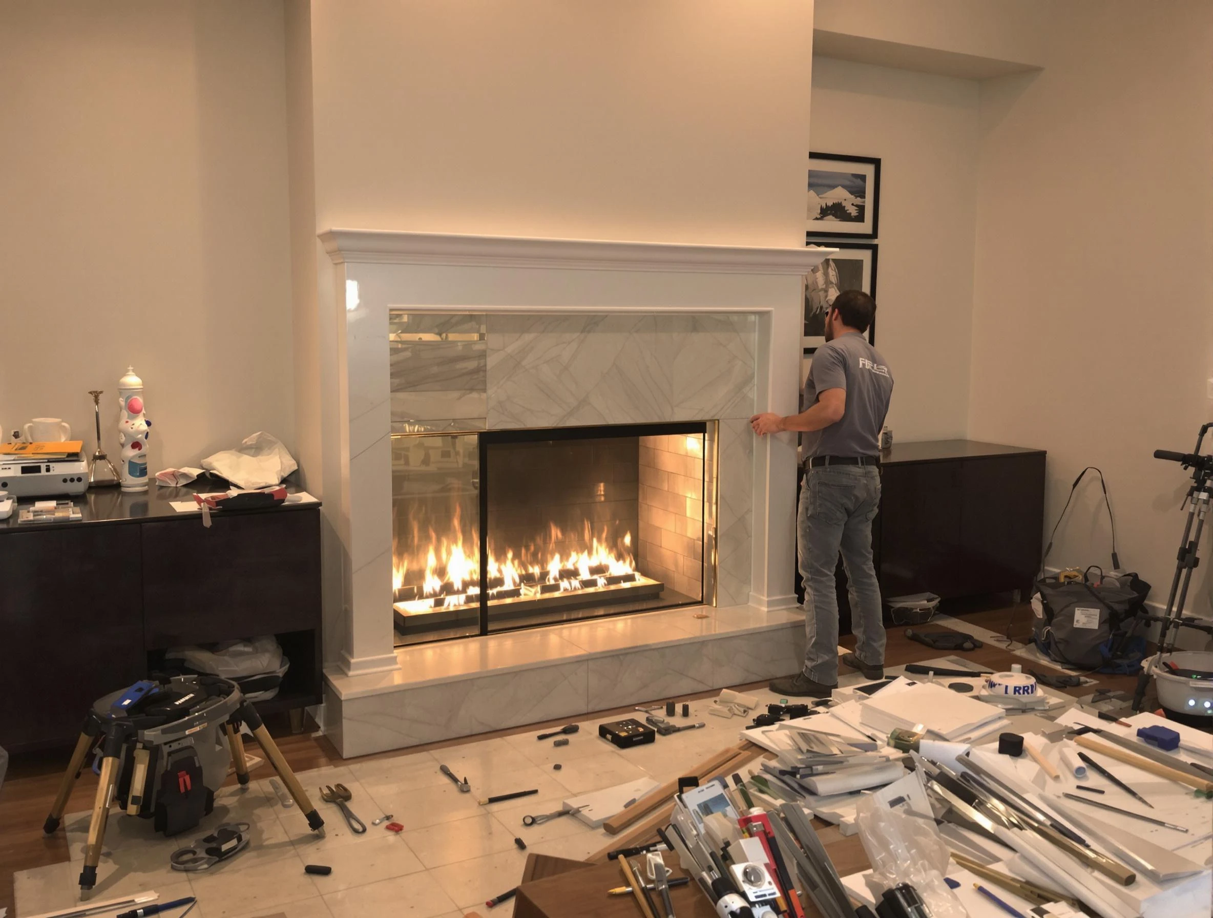 Fireplace Installation in Lake View
