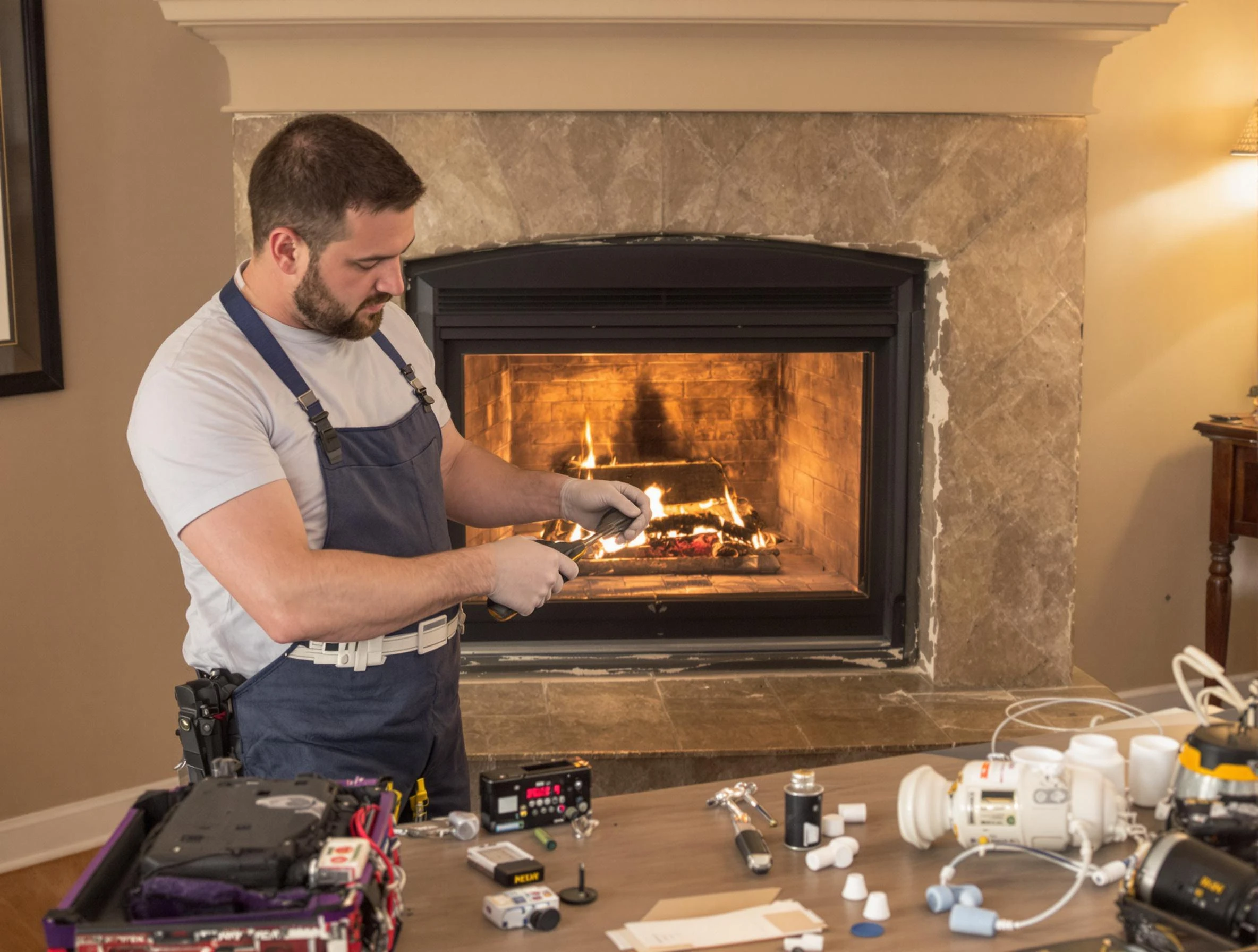 Fireplace Repair in Lake View